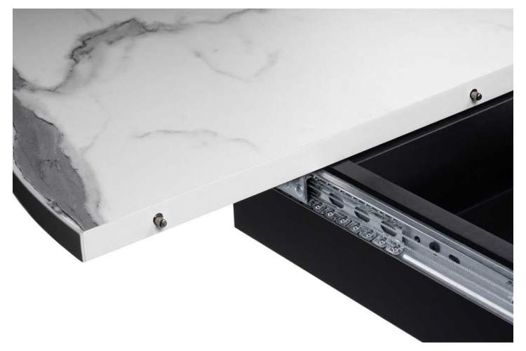 Стол деревянный Регна черный / белый-7