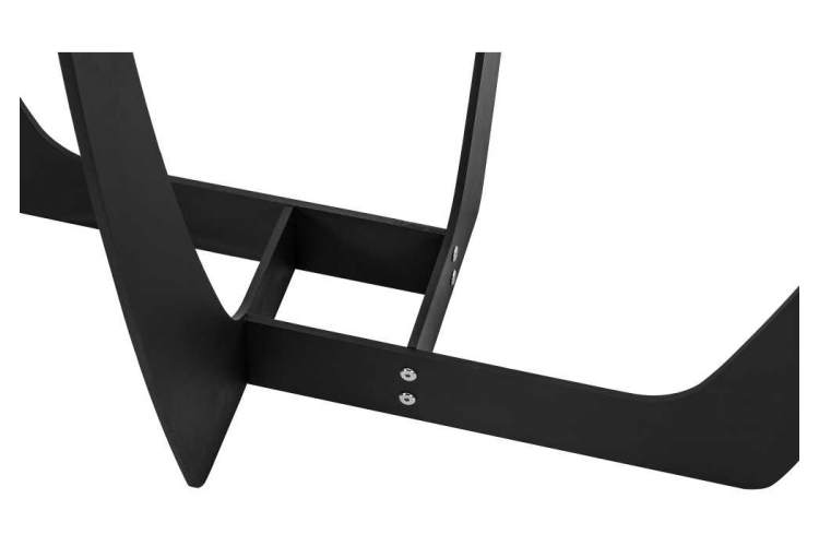 Стол деревянный Миссандея белый мрамор / графит-7