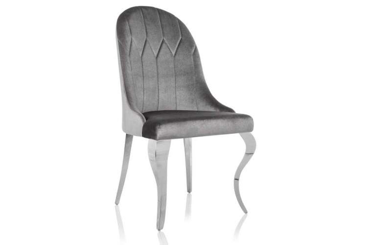 Стул на металлокаркасе Gustav серый