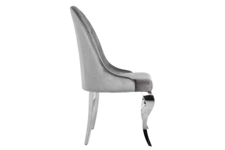 Стул на металлокаркасе Gustav серый-1