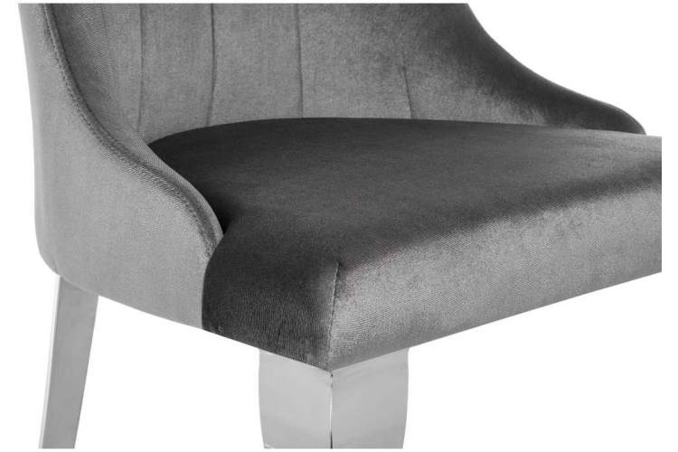 Стул на металлокаркасе Gustav серый-7