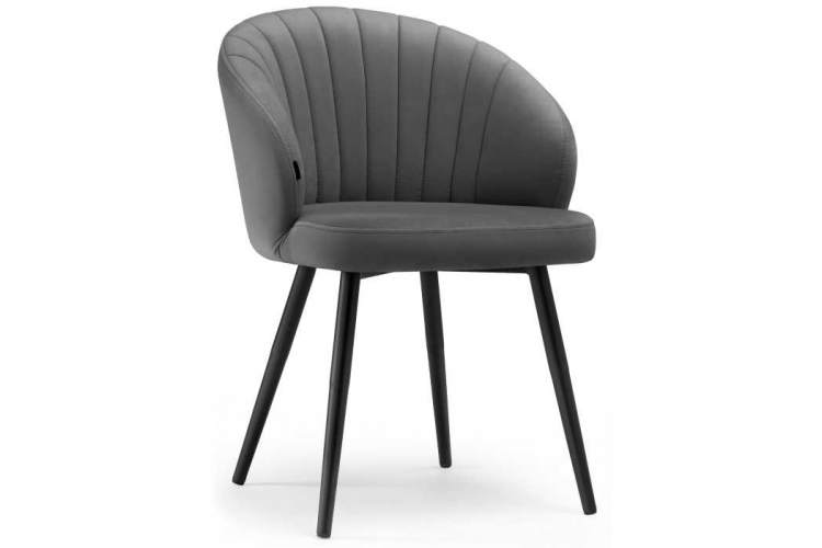 Стул на металлокаркасе Бэнбу velutto 32 / черный