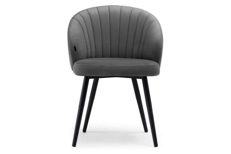 Стул на металлокаркасе Бэнбу velutto 32 / черный-1