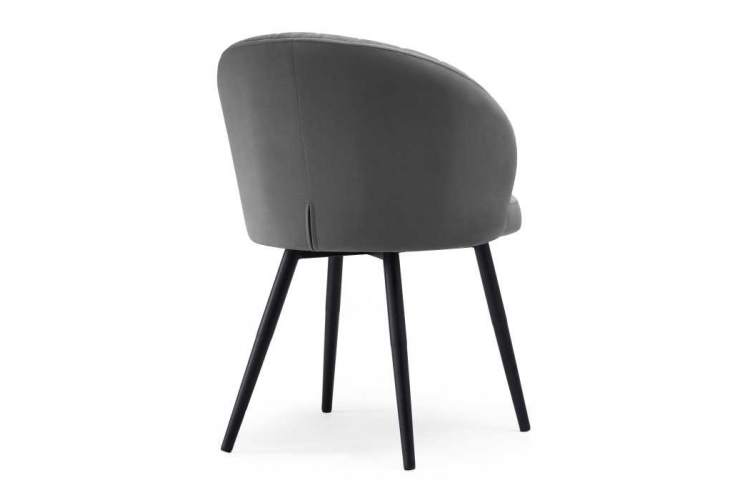 Стул на металлокаркасе Бэнбу velutto 32 / черный-3