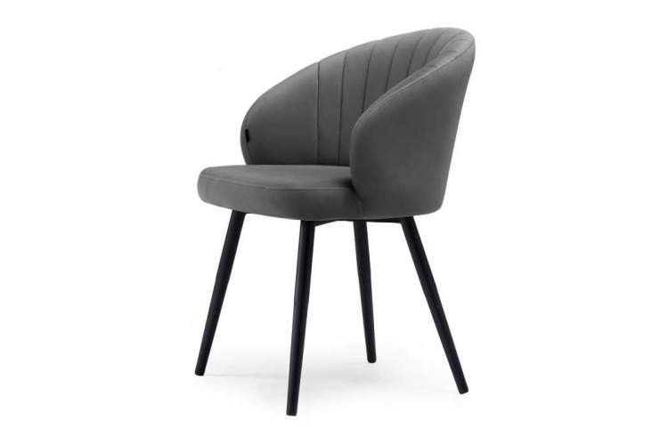 Стул на металлокаркасе Бэнбу velutto 32 / черный-4