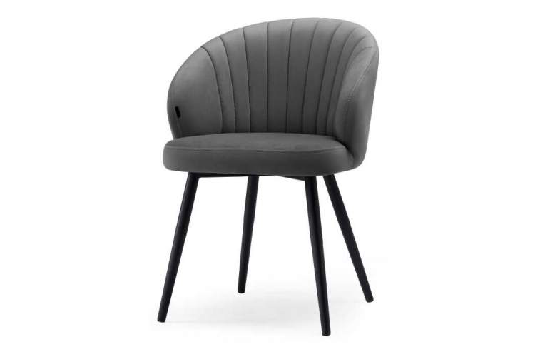 Стул на металлокаркасе Бэнбу velutto 32 / черный-5