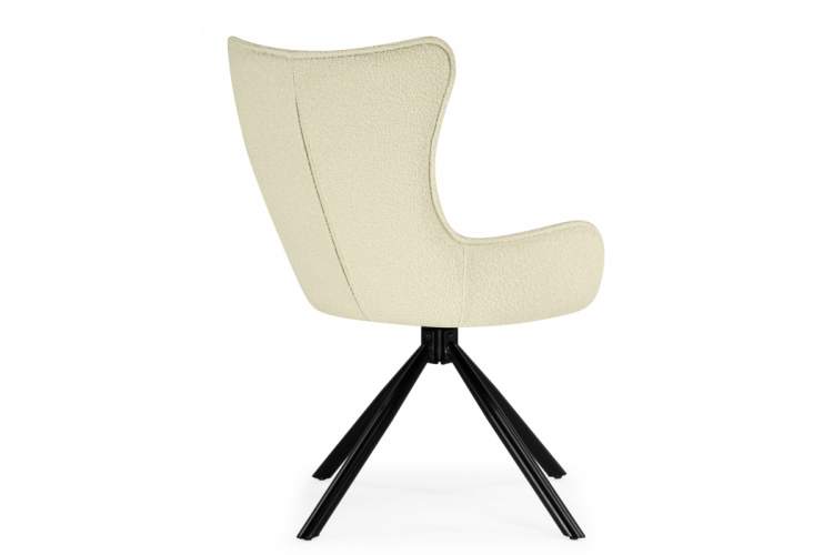 Стул на металлокаркасе Chicago cream / black-4