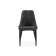 Стул на металлокаркасе Kora black / dark gray