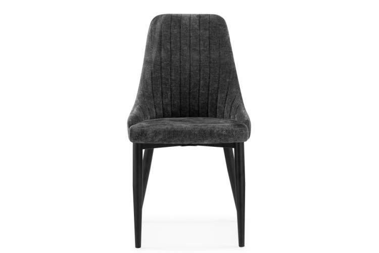 Стул на металлокаркасе Kora black / dark gray-2