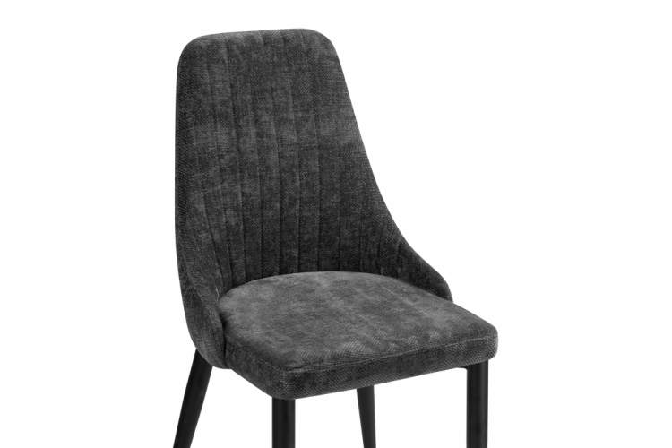 Стул на металлокаркасе Kora black / dark gray-5