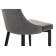 Стул на металлокаркасе Kora dark gray / black
