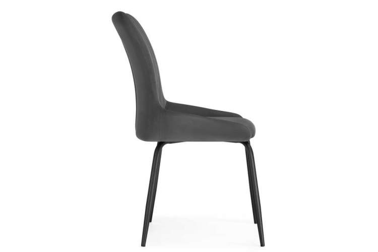 Стул на металлокаркасе Lado gray / black-2