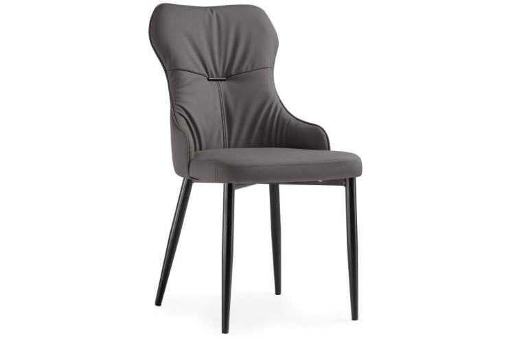 Стул на металлокаркасе Neli gray / black