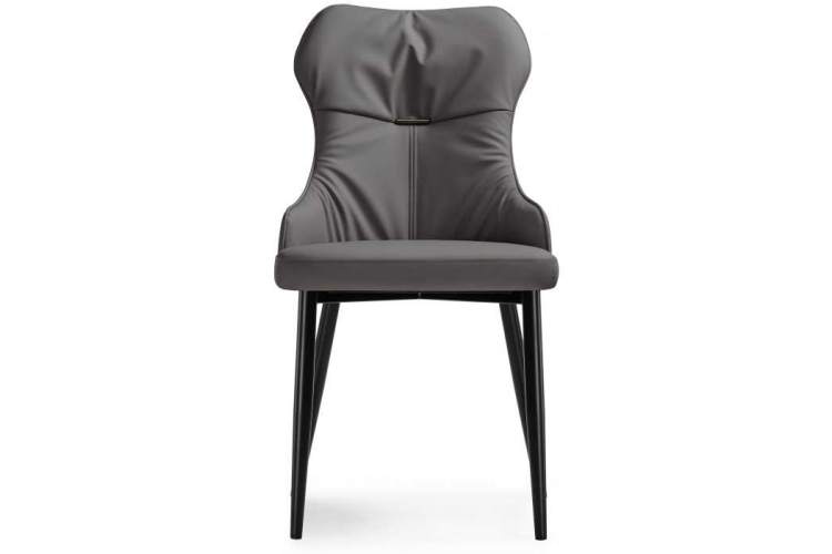 Стул на металлокаркасе Neli gray / black-1