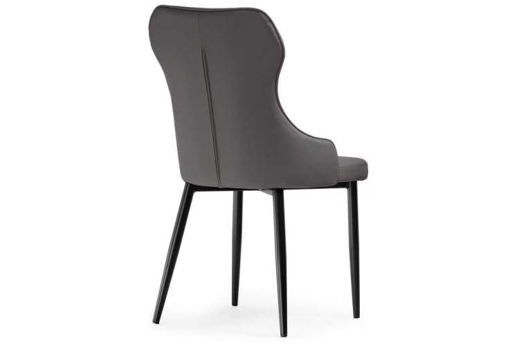 Стул на металлокаркасе Neli gray / black-3