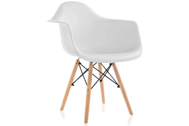 Пластиковый стул Ron белый