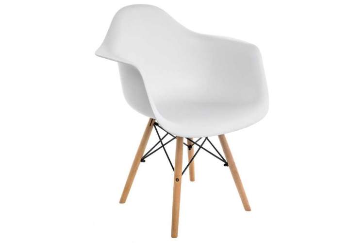 Пластиковый стул Ron белый-1