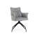Стул на металлокаркасе Kaser 360 крутящийся grey / black