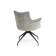 Стул на металлокаркасе Kaser 360 крутящийся grey / black