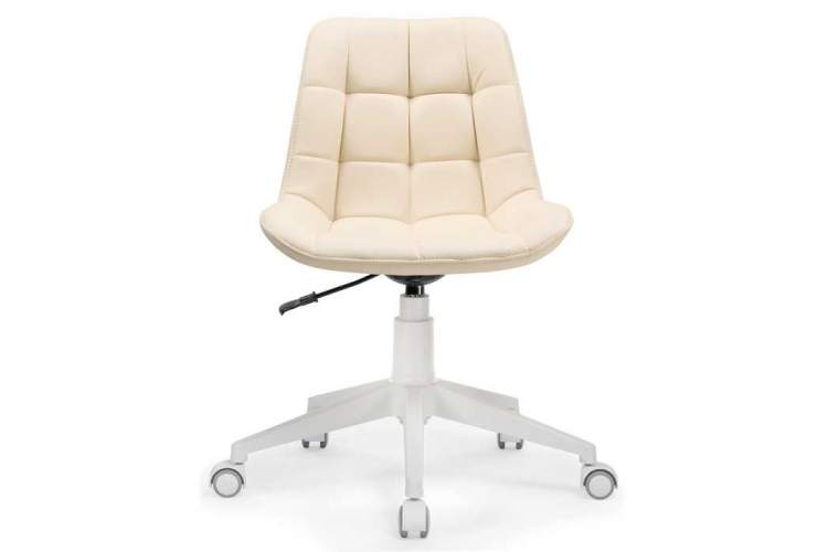 Офисное кресло Келми 1 слоновая кость / белый-1