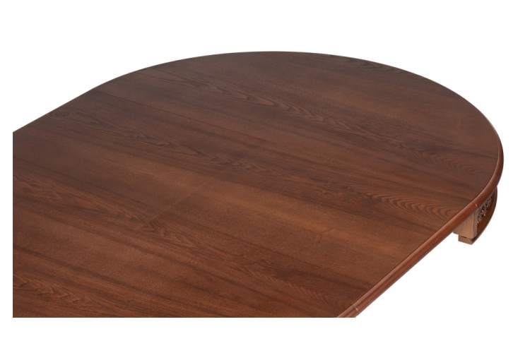 Стол деревянный Коул орех с коричневой патиной-4