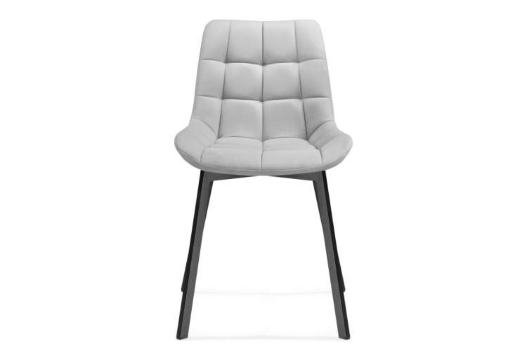 Стул на металлокаркасе Стронг 4 шт светло-серый / черный-6