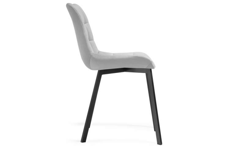 Стул на металлокаркасе Стронг 4 шт светло-серый / черный-7