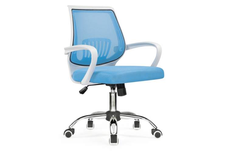 Компьютерное кресло Ergoplus blue / white