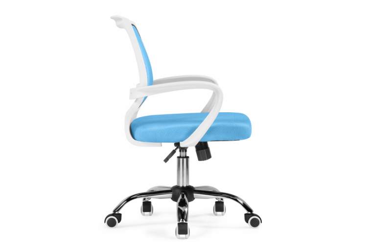 Компьютерное кресло Ergoplus blue / white-4