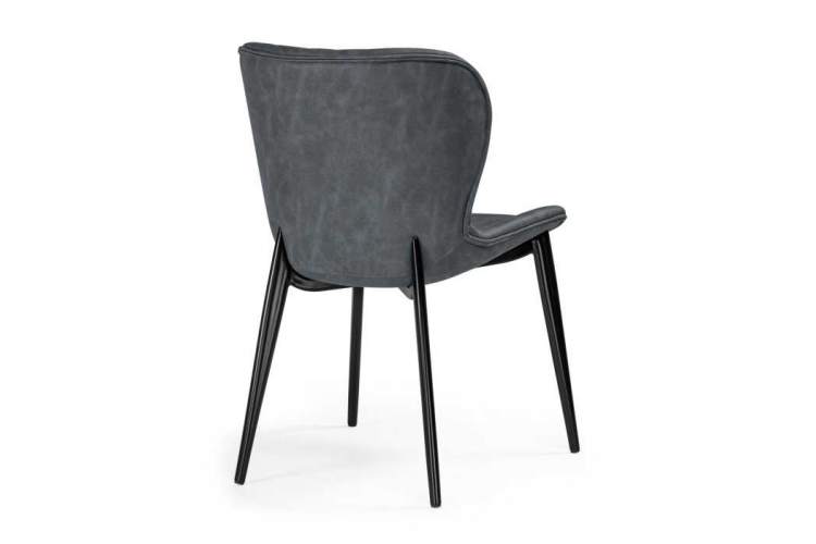 Стул на металлокаркасе Катабучи ткань kiprus 12 / черный глянец-3