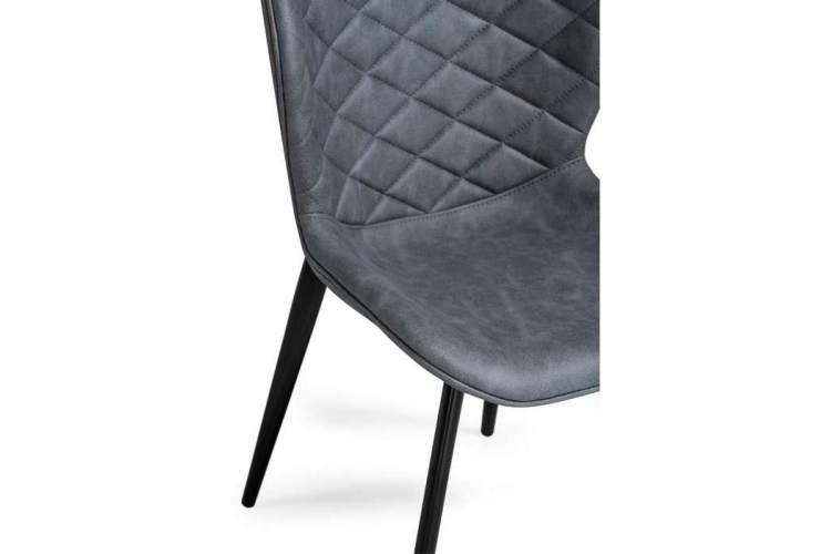 Стул на металлокаркасе Катабучи ткань kiprus 12 / черный глянец-5