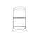 Стул на металлокаркасе Fold 1 складной white / chrome
