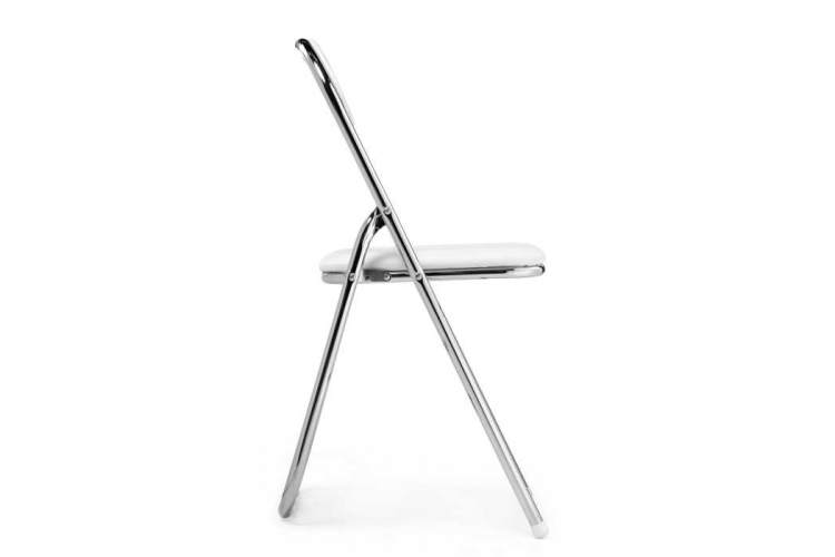 Стул на металлокаркасе Fold 1 складной white / chrome-2