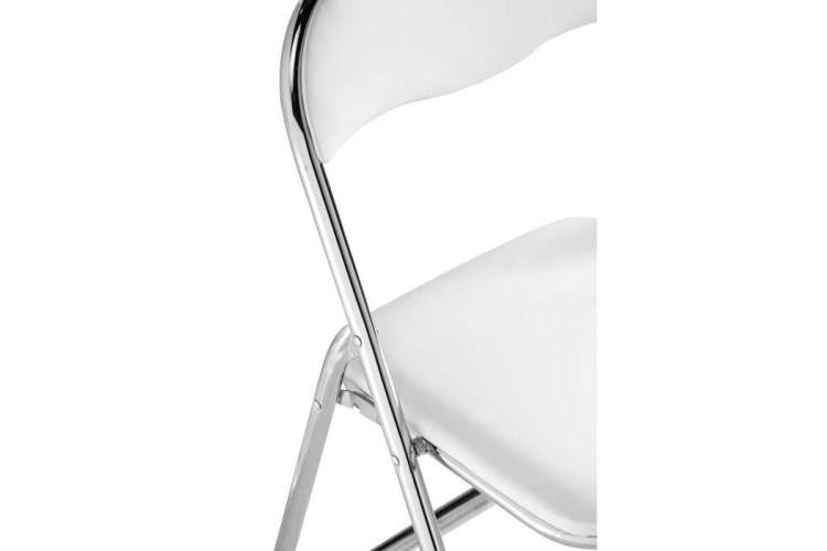 Стул на металлокаркасе Fold 1 складной white / chrome-6