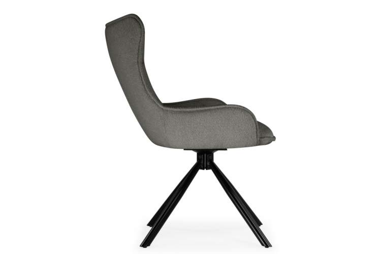 Стул на металлокаркасе Chicago light gray / black-5