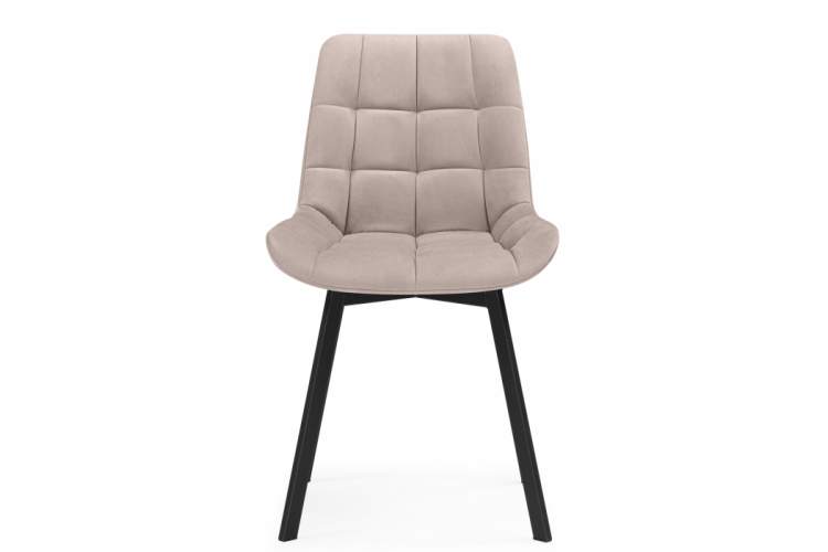 Стул на металлокаркасе Челси 360 латте (ZD 290) / черный-3