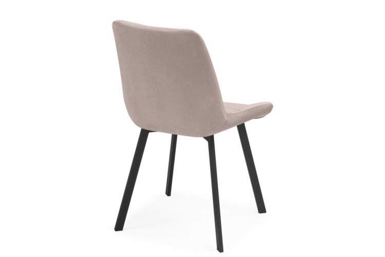 Стул на металлокаркасе Челси 360 латте (ZD 290) / черный-5