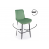 Барный стул Седа 360 фисташковый (zd 651) / черный np