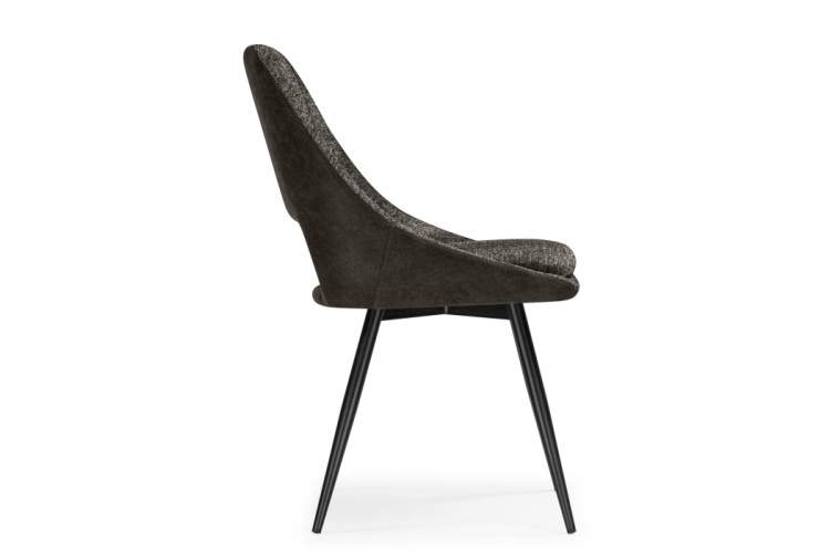 Стул на металлокаркасе Avianus вращающийся коричневый / черный-5