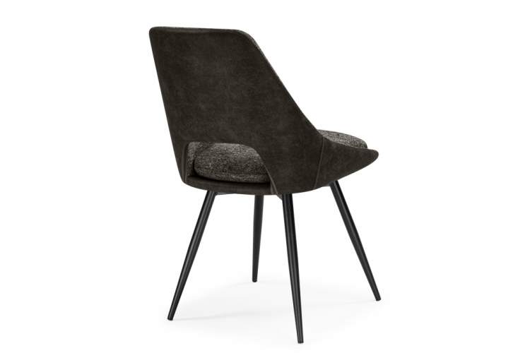 Стул на металлокаркасе Avianus вращающийся коричневый / черный-8