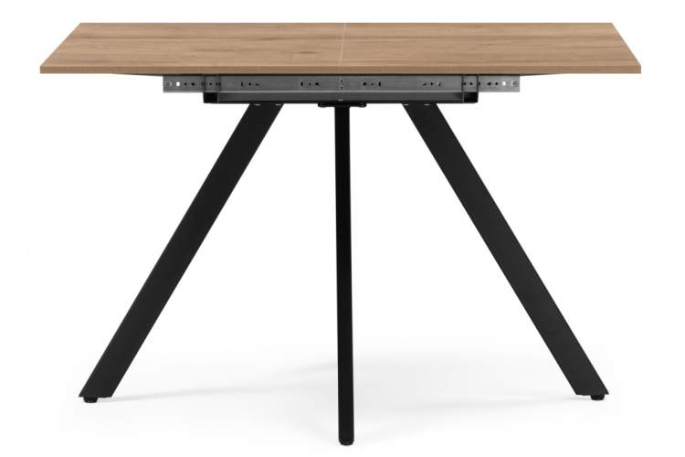 Стол деревянный Райн 116(160)x77 раздвижной дуб табачный / черный-5