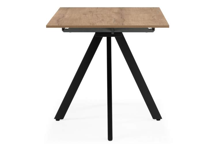 Стол деревянный Райн 116(160)x77 раздвижной дуб табачный / черный-6