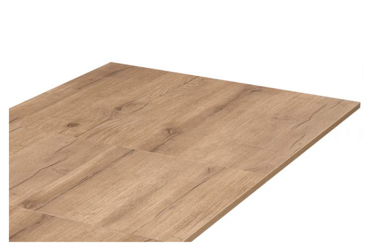 Стол деревянный Райн 116(160)x77 раздвижной дуб табачный / черный-10