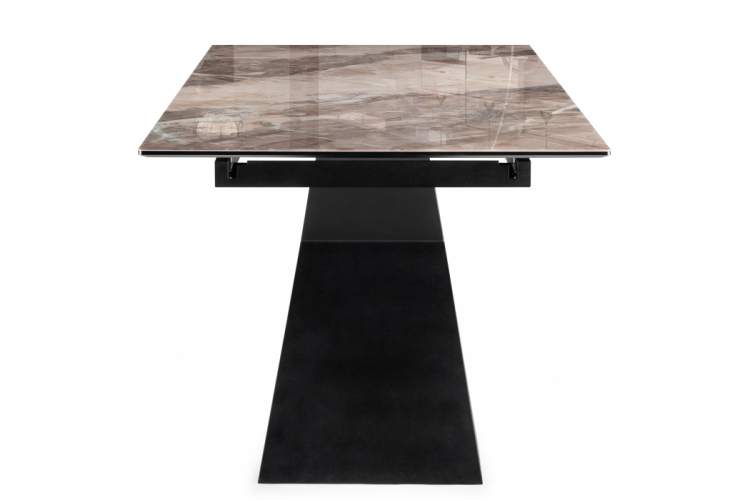 Стол стеклянный Денхольм 240(290)х100х75 каталония / черный-4