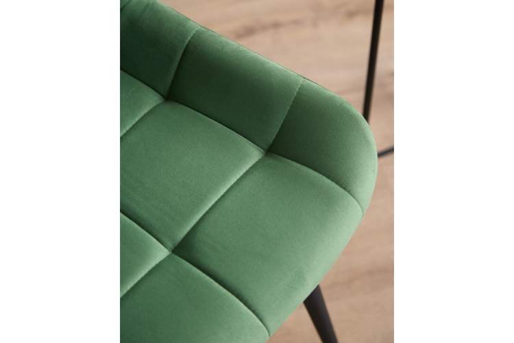 Стул на металлокаркасе Челси 360 К фисташковый (zd 651) / черный np-8