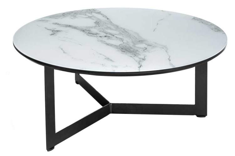 Журнальный стол Роб D-700 белый мрамор