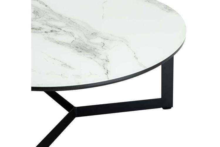 Журнальный стол Роб D-700 белый мрамор-2