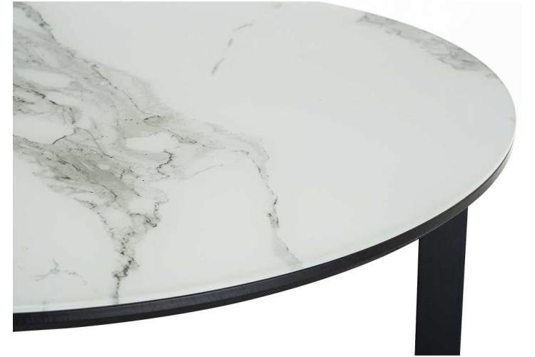 Журнальный стол Роб D-700 белый мрамор-4