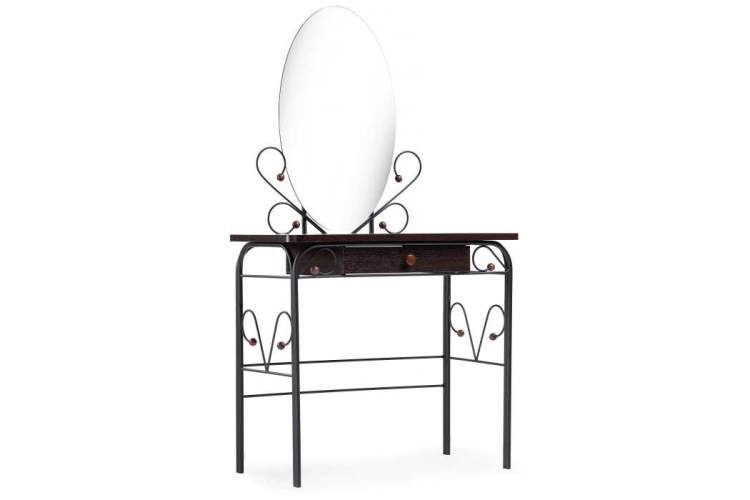 Туалетный столик Клео 3 черный / венге