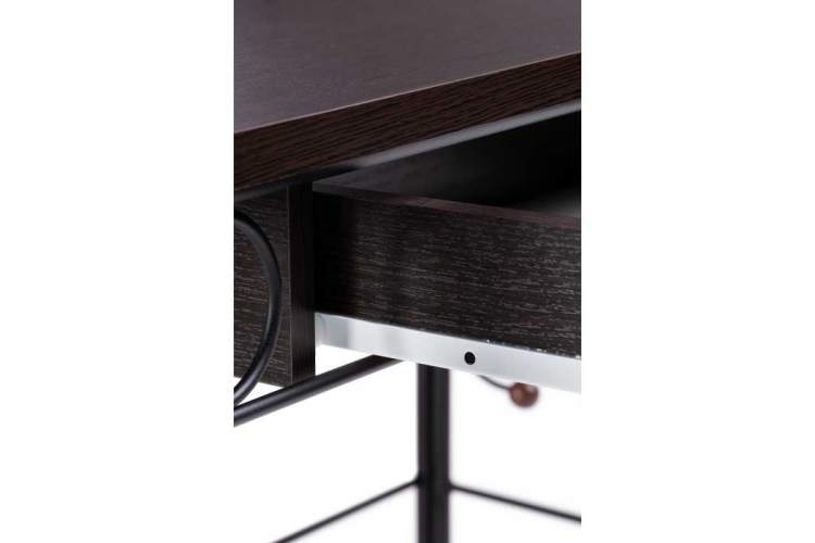 Туалетный столик Клео 3 черный / венге-6